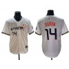 Houston Astros #14 Mauricio Dubon White 2025 City Connect Limited Jersey