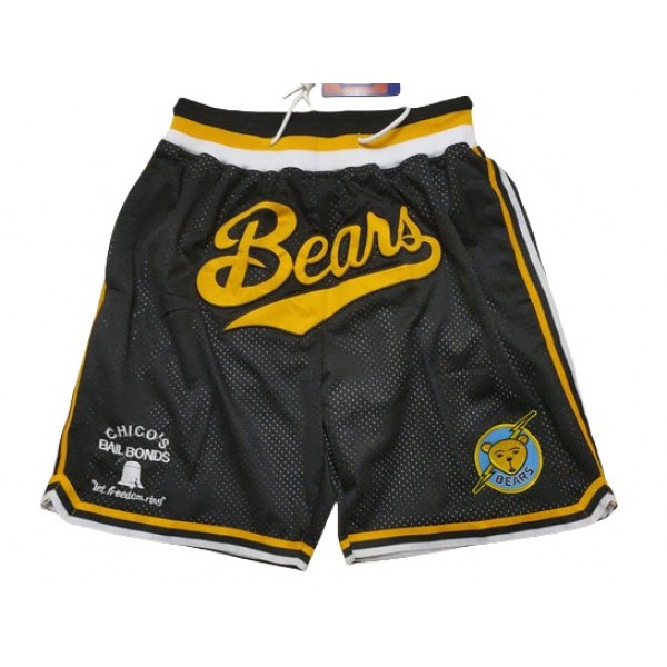 The Bad News Bears "Bears" Black Basketball Shorts