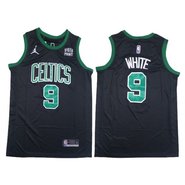 Boston Celtics #9 Derrick White 2022-24 Black Statement Swingman Jersey