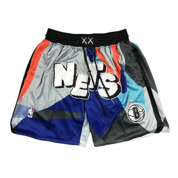 Brooklyn Nets "Nets" Black City Edition Basketball Shorts