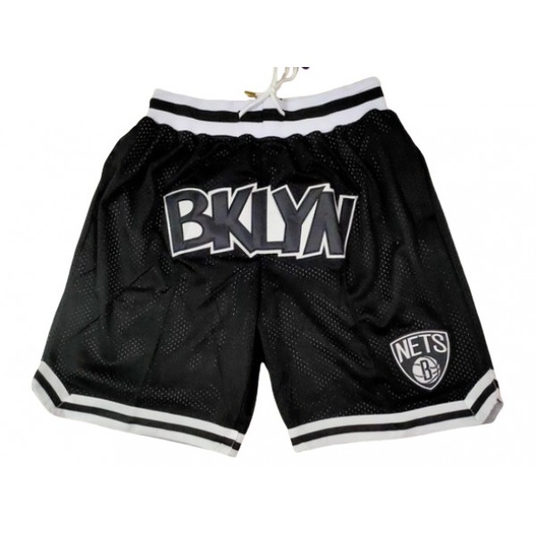 Brooklyn Nets Just Don "Bklyn" Gray Basketball Shorts