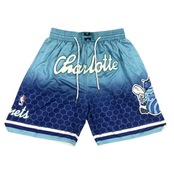 Charlotte Hornets Just Don "Charlotte" Teal City Edition Basketball Shorts