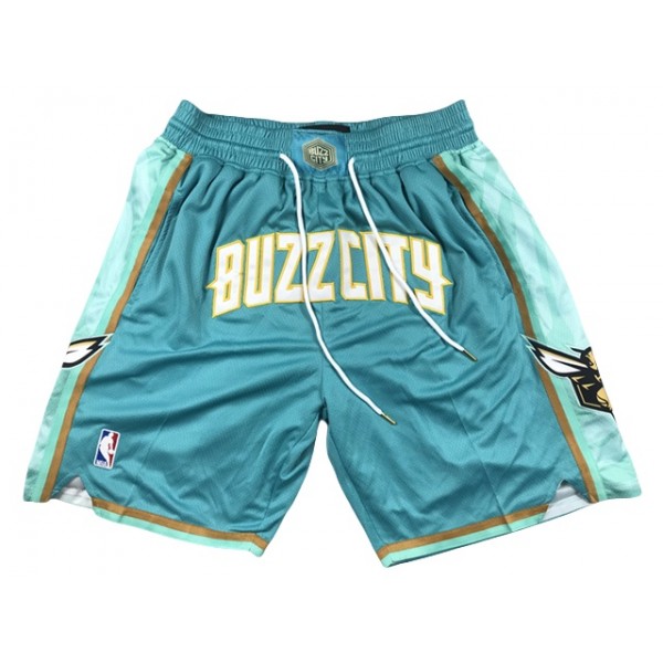 Charlotte Hornets "Buzz City" Teal City Edition Basketball Basketball Shorts