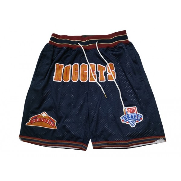 Denver Nuggets Just Don "Nuggets" Blue Basketball Shorts