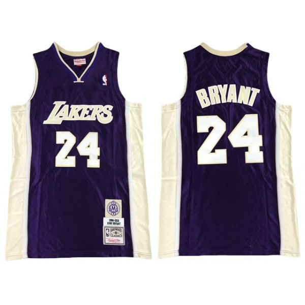 Los Angeles Lakers #24 Kobe Bryant Purple Hall of Fame Class of 2020 Hardwood Classics Jersey