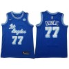 Los Angeles Lakers #77 Luka Doncic Blue Swingman Jersey