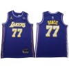 Los Angeles Lakers #77 Luka Doncic 2025/26 Purple Statement Swingman Jersey