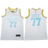 Los Angeles Lakers #77 Luka Doncic White Classic Swingman Jersey