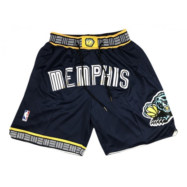 Memphis Grizzlies Just Don "Memphis" Navy City Edition Basketball Shorts