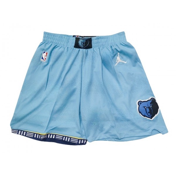 Memphis Grizzlies Youth Light Blue Basketball Shorts