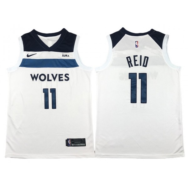 Minnesota Timberwolves #11 Naz Reid White Swingman Jersey