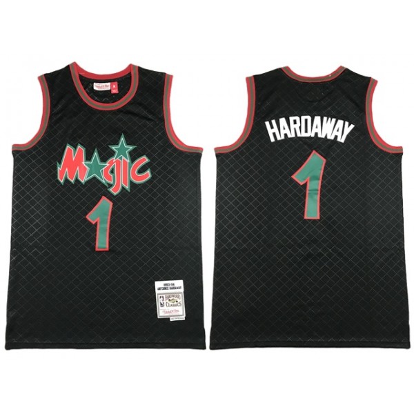 Orlando Magic #1 Anfernee Hardaway 1993-94 Neapolitan Hardwood Classics Jersey