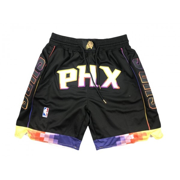 Phoenix Suns "PHX" Black Statement Edition Basketball Shorts