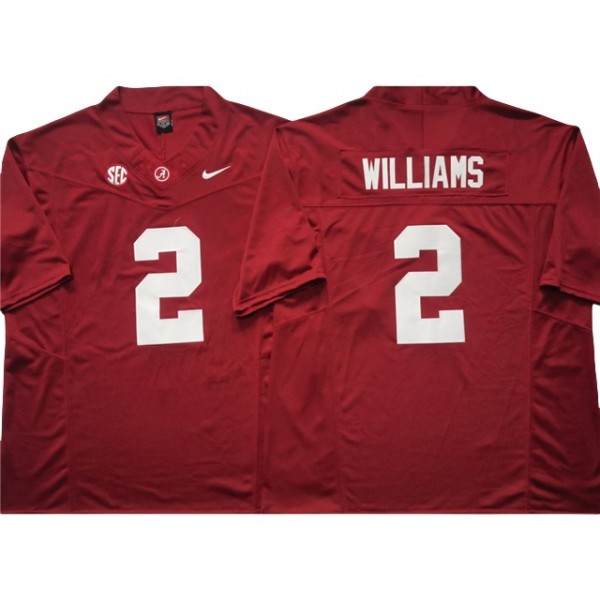 Alabama Crimson Tide #2 Ryan Williams Red College Football F.U.S.E. Limited Jersey