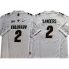 Colorado Buffaloes #2 Shedeur Sanders White Black College Football F.U.S.E. Limited Jersey