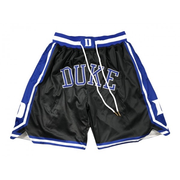 Duke Blue Devils "DUKE" Black College Basketball Shorts