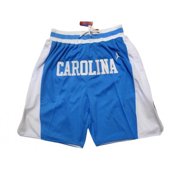 North Carolina Tar Heels "Carolina" Just Don Light Blue Basketball Shorts