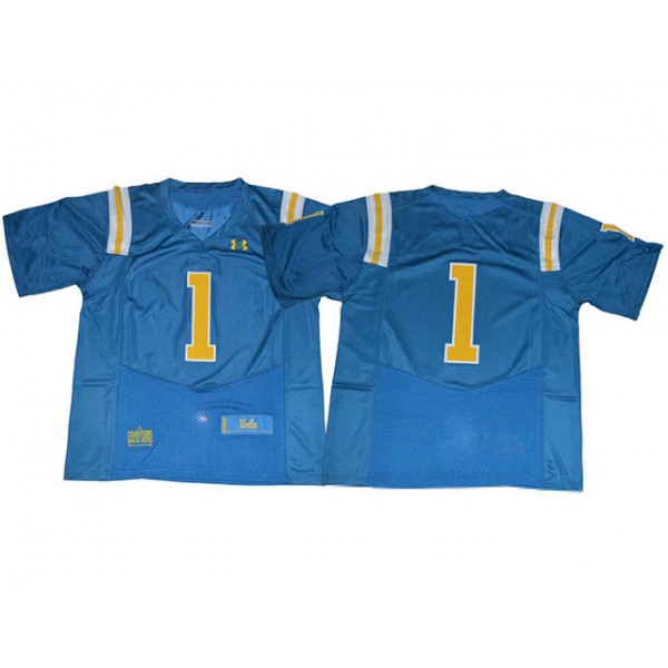 UCLA Bruins #1 Blue College Football Jerseyy