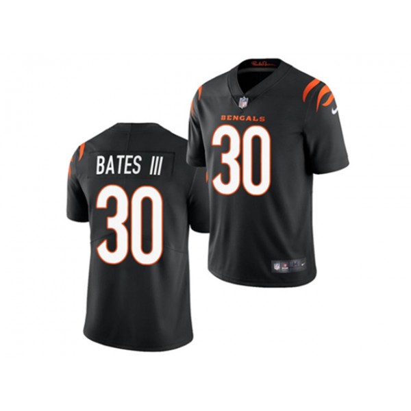 Cincinnati Bengals #30 Jessie Bates III Black Vapor Limited Jersey