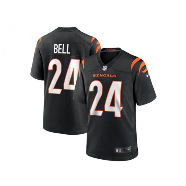 Cincinnati Bengals #24 Vonn Bell Black Vapor Limited Jersey