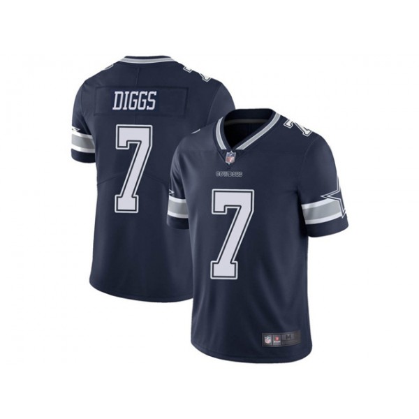 Dallas Cowboys #7 Trevon Diggs Youth Blue Vapor Limited Jersey