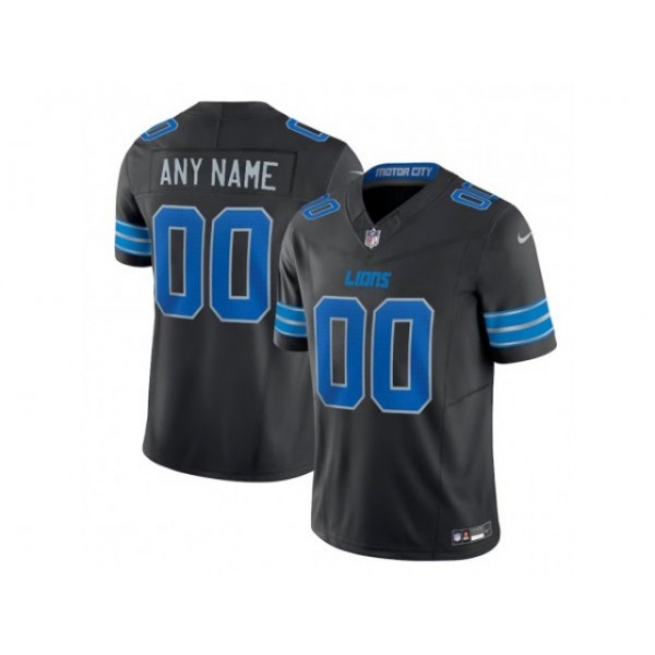 Detroit Lions #00 Black Vapor F.U.S.E. Limited Custom Jersey