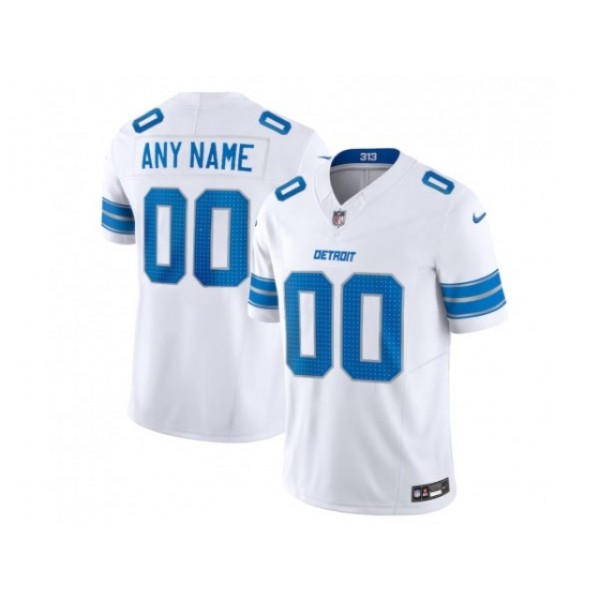 Detroit Lions #00 White Vapor F.U.S.E. Limited Custom Jersey