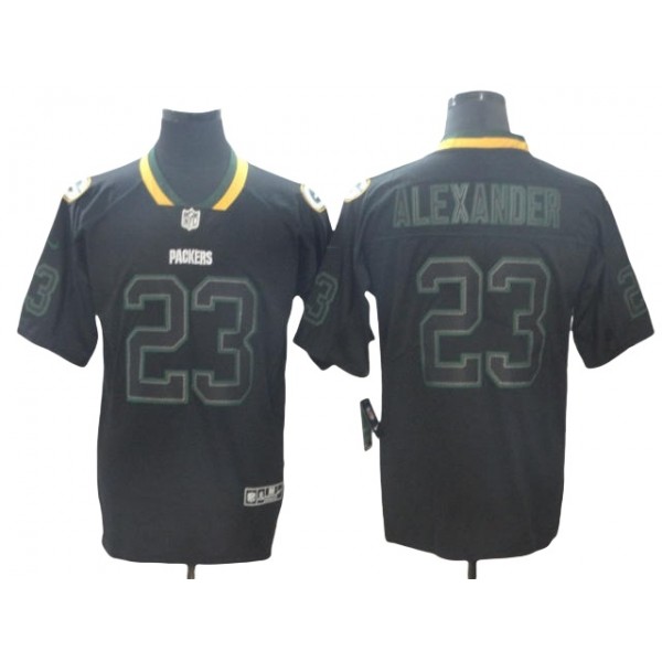 Green Bay Packers #23 Jaire Alexander Black Shadow Limited Jersey