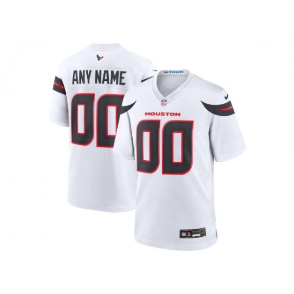 Houston Texans #00 White Vapor F.U.S.E. Limited Custom Jersey