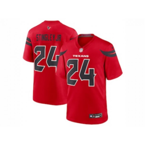 Houston Texans #24 Derek Stingley Jr. 2024 Red Vapor Limited Jersey