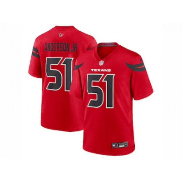 Houston Texans #51 Will Anderson Jr. 2024 Red Vapor Limited Jersey