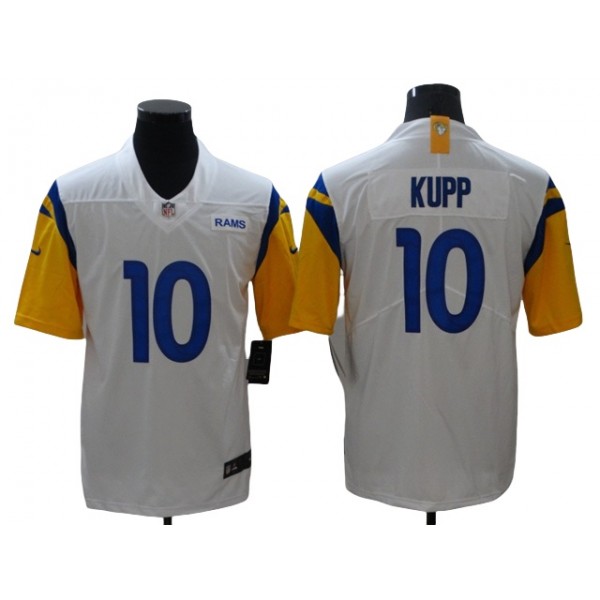 Los Angeles Rams #10 Cooper Kupp White Vapor Limited Jersey