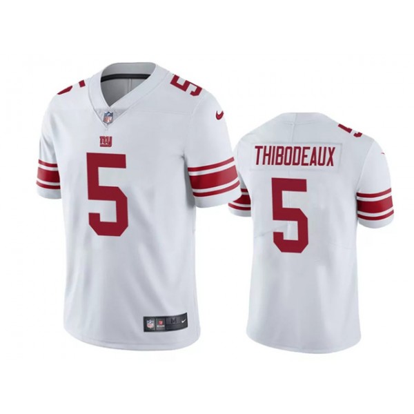 New York Giants #5 Kayvon Thibodeaux Youth White Vapor Limited Jersey