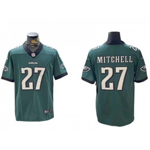 Philadelphia Eagles #27 Quinyon Mitchell Green Vapor Limited Jersey