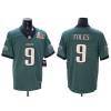 Philadelphia Eagles #9 Nick Foles Green Super Bowl LIX F.U.S.E. Limited Jersey