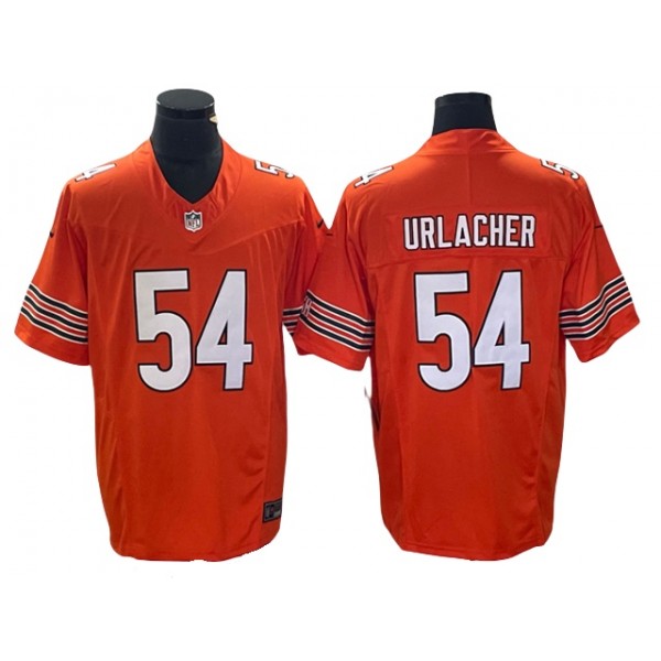 Chicago Bears #54 Brian Urlacher Orange Vapor Limited Jersey