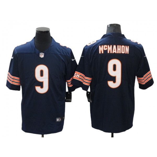 Chicago Bears #9 Jim McMahon Blue Vapor Limited Jersey