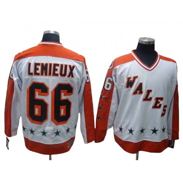 NHL 1986 All Star Game Team Wales #66 Mario Lemieux CCM Vintage Jersey