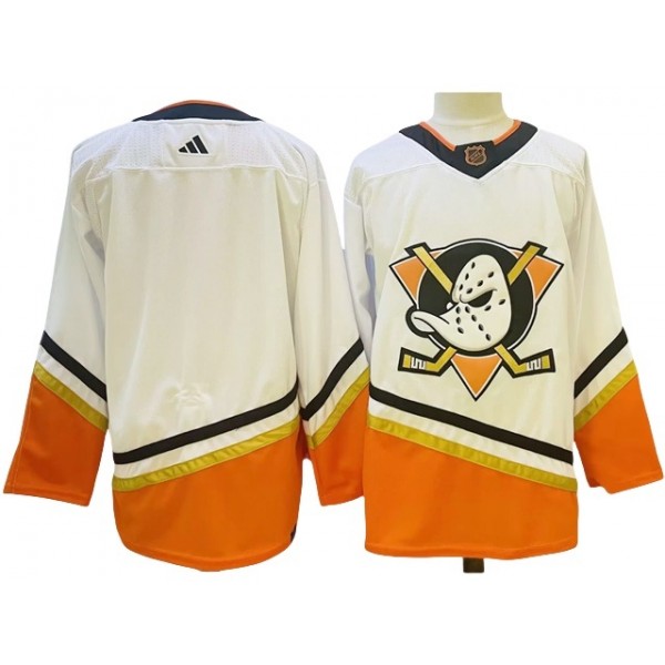 Anaheim Ducks White Reverse Retro 2.0 Team Jersey