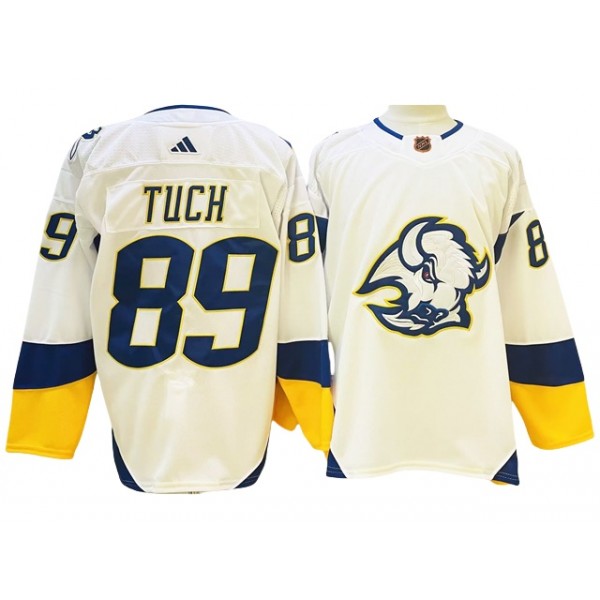 Buffalo Sabres #89 Alex Tuch White Reverse Retro 2.0 Jersey