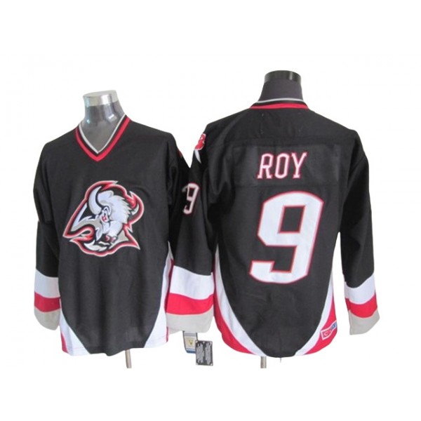 Buffalo Sabres #9 Derek Roy CCM Vintage Black Jersey