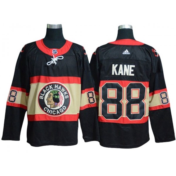 Chicago Blackhawks #88 Patrick Kane Alternate Black Jersey