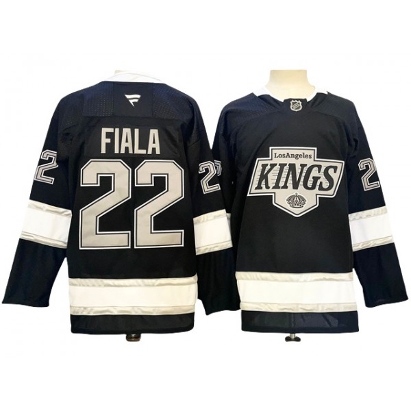 Los Angeles Kings #22 Kevin Fiala 2024 Home Black Jersey