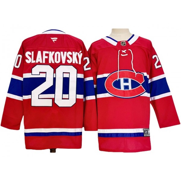 Montreal Canadiens #20 Juraj Slafkovsky 2024 Red Jersey