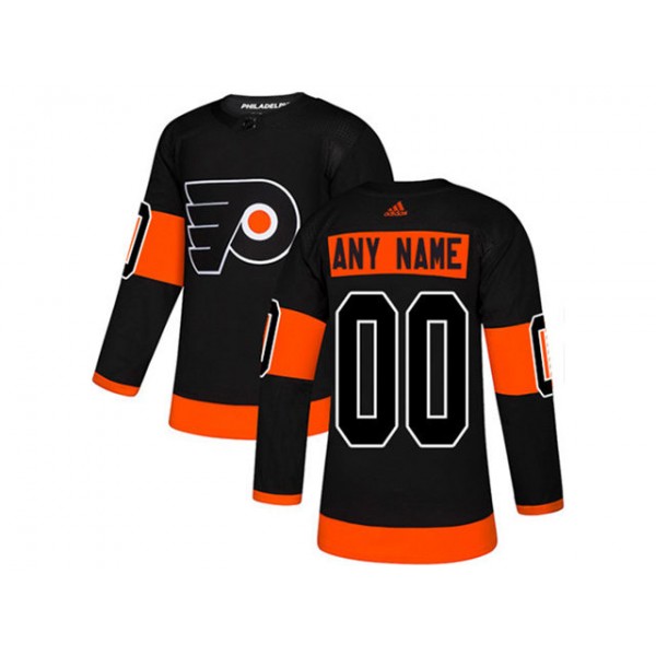 Philadelphia Flyers #00 Black Alternate Custom Jersey