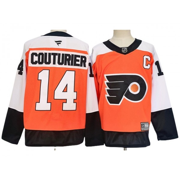 Philadelphia Flyers #14 Sean Couturier 2024 Orange Jersey