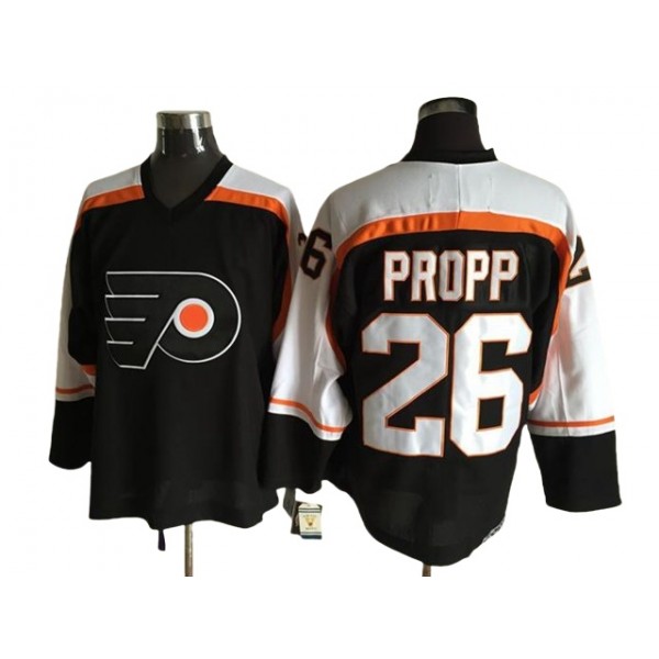 Philadelphia Flyers #26 Brian Propp CCM Vintage Black Jersey