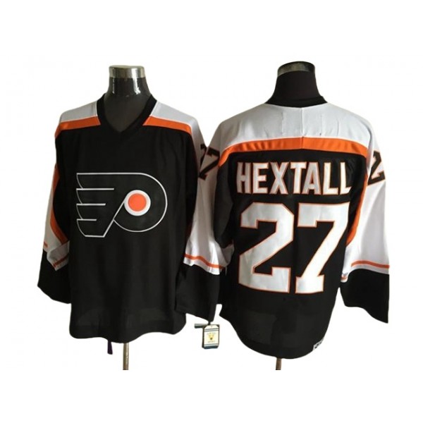 Philadelphia Flyers #27 Ron Hextall CCM Vintage Black Jersey