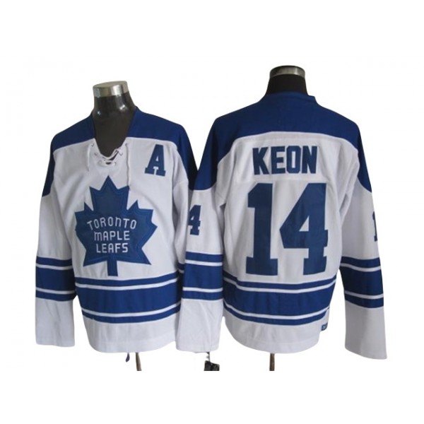 Toronto Maple Leafs #14 Dave Keon 1967 CCM Vintage White Jersey