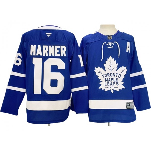 Toronto Maple Leafs #16 Mitchell Marner 2024 Blue Jersey